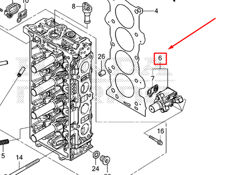15810-ZY6-013ZA VALVE ASSY, SPOOL