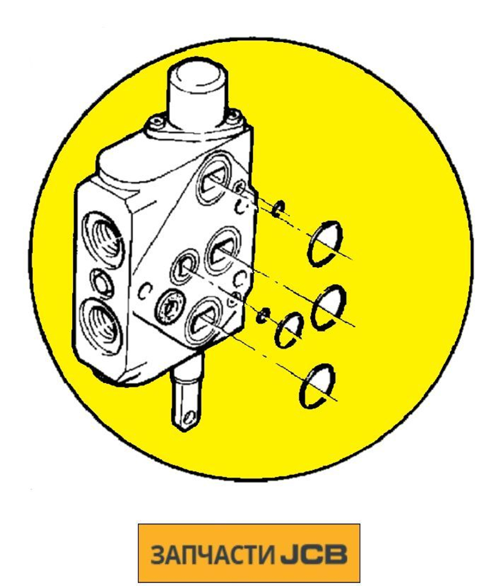 Клапан гидрораспределителя JCB 25/401605