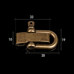 Застежка-шакл с регулятором