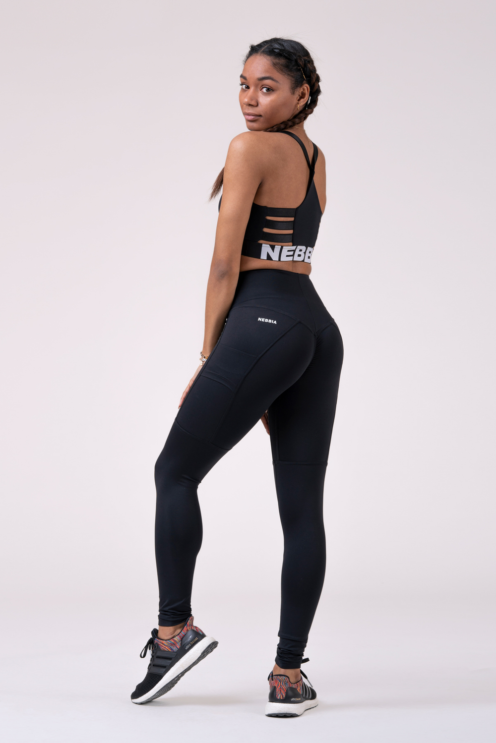 Лосины NEBBIA High waist Fit&Smart leggings 505 black