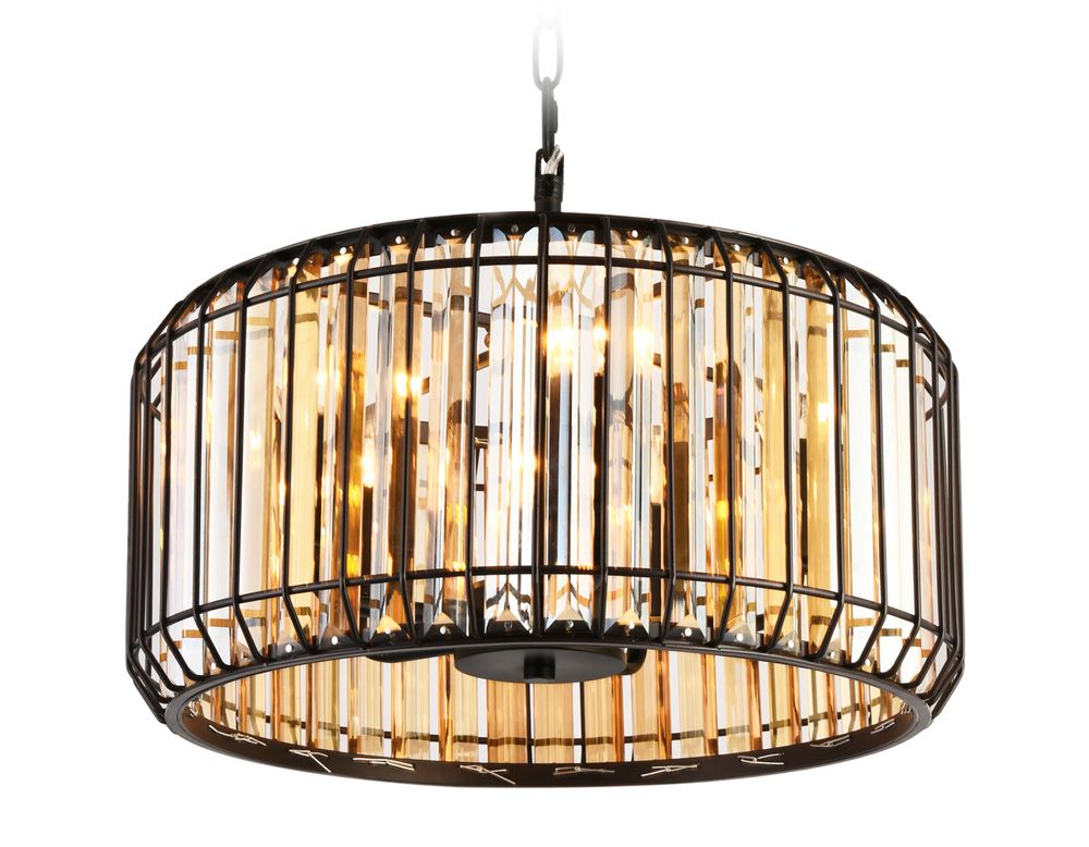 Ambrella Подвесная люстра с хрусталем Loft TR5811