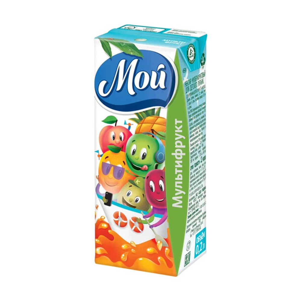 Нектар «Мой» мультифруктовый - 0,2 л
