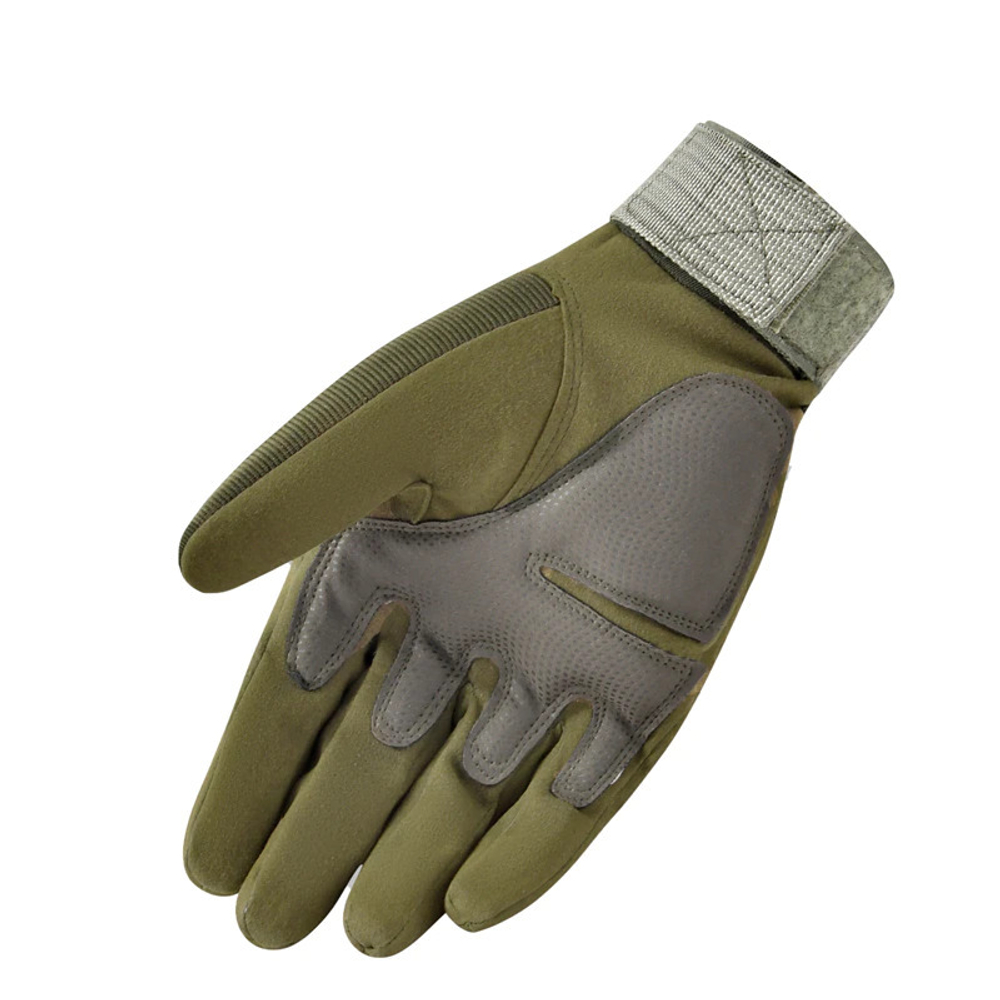 Перчатки со вставкой Олива