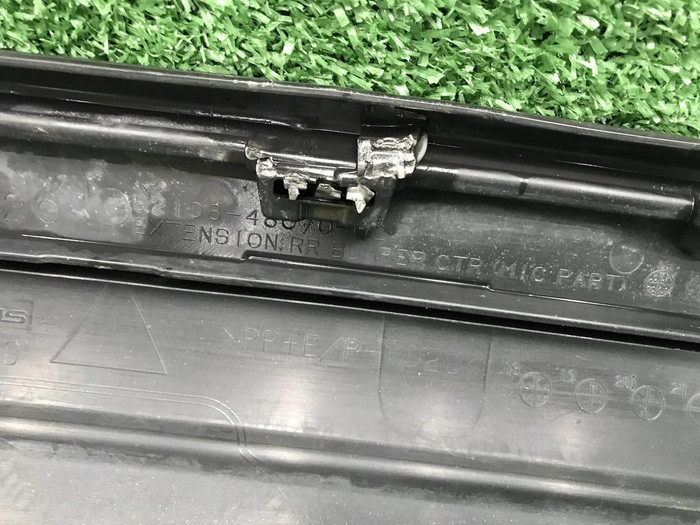 Накладка юбки заднего бампера Lexus RX 4 (19-22)