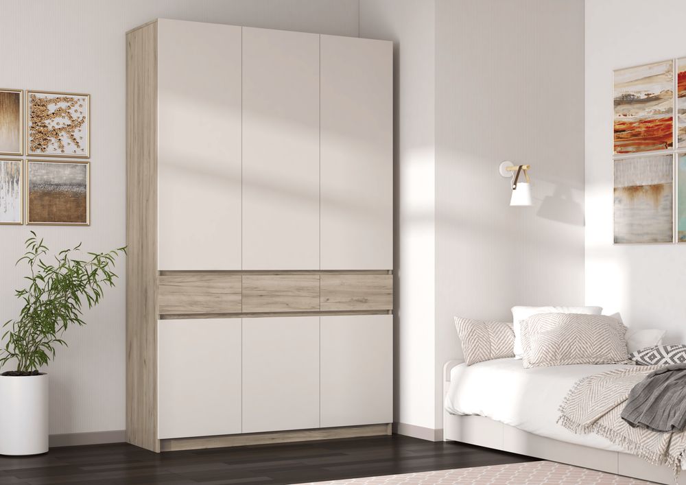 Бостон Шкаф 3-ств.ШК-002 ЛДСП