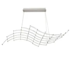 7057/45L HIGHTECH ODL25 289 Подвесной светильник нерж/сталь IP20 LED 3000K 220V WELKIN