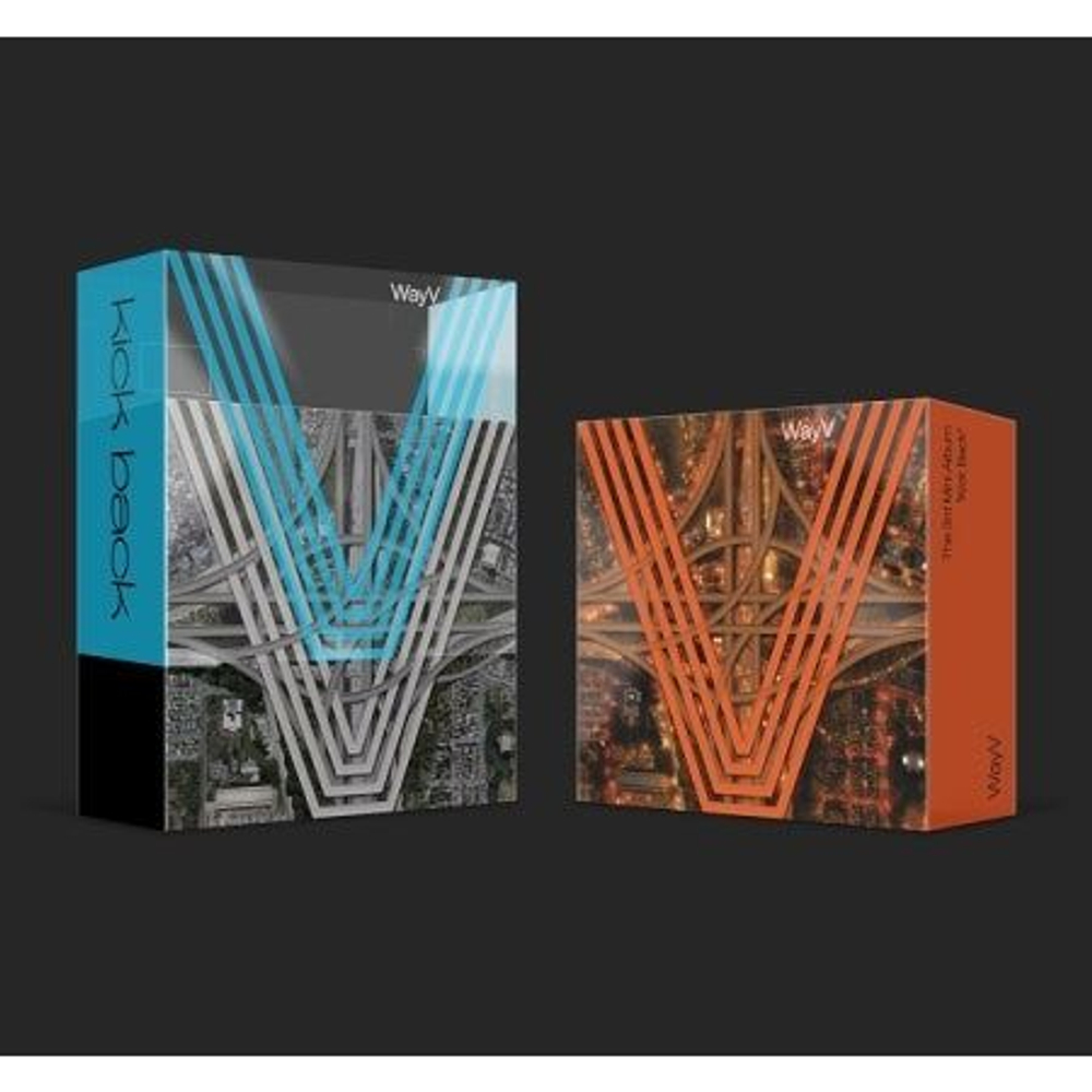 Альбом WAYV - KICK BACK 3rd Mini Album KIHNO KIT 2 Version SET