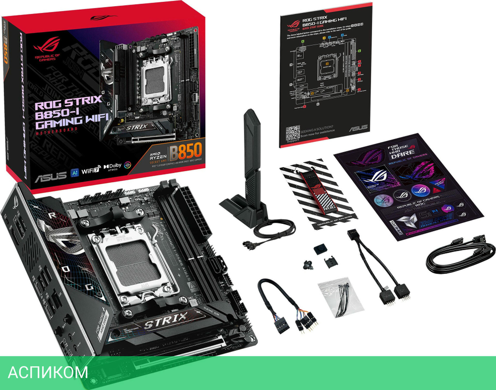 Материнская плата ASUS ROG Strix B850-I Gaming WIFI (90MB1K30-M0EAY0)