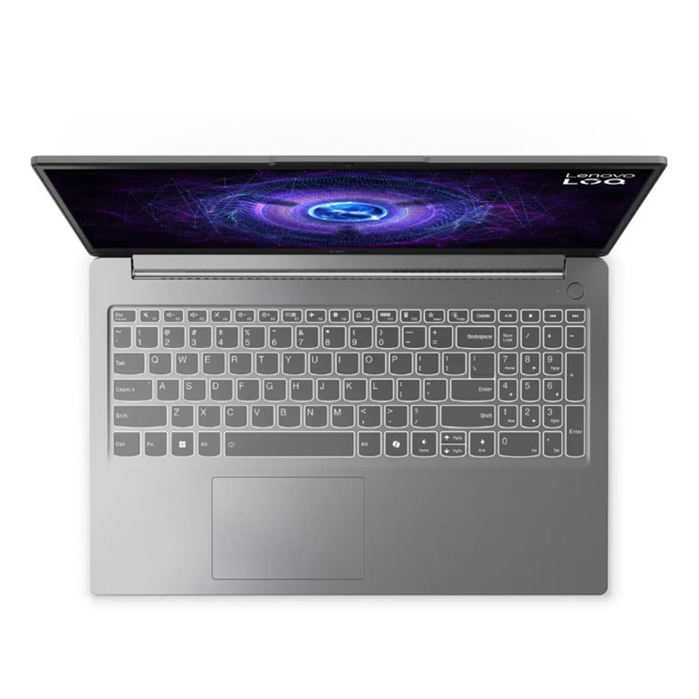 Ноутбук игровой Lenovo LOQ 15IAX9E, 15.6"/FHD/IPS/GeForce RTX 3050 6 ГБ/Intel Core i5-12450HX/RAM 16GB/SSD 512GB/noOS