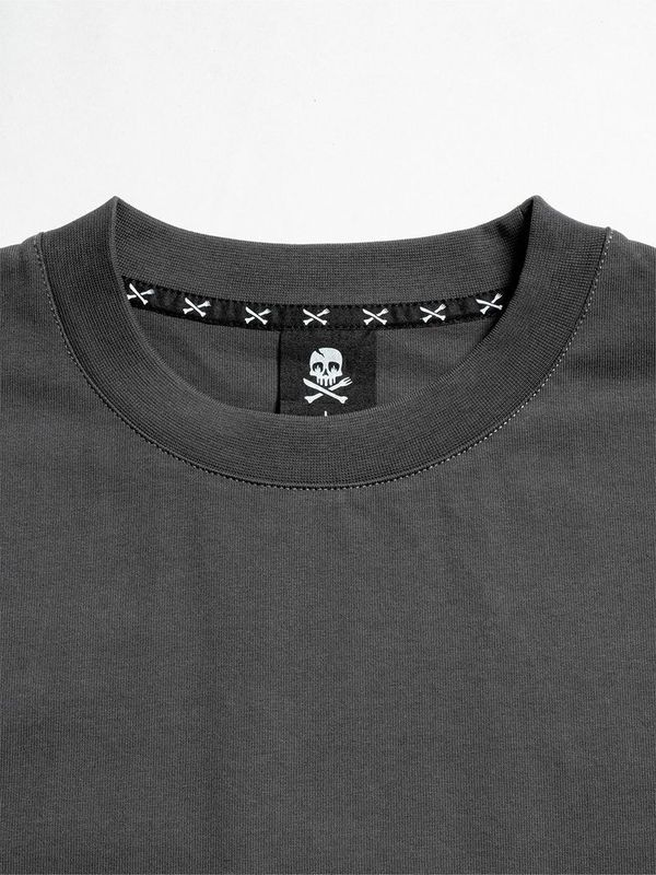 Футболка оверсайз Premium темно-серая - фото 2