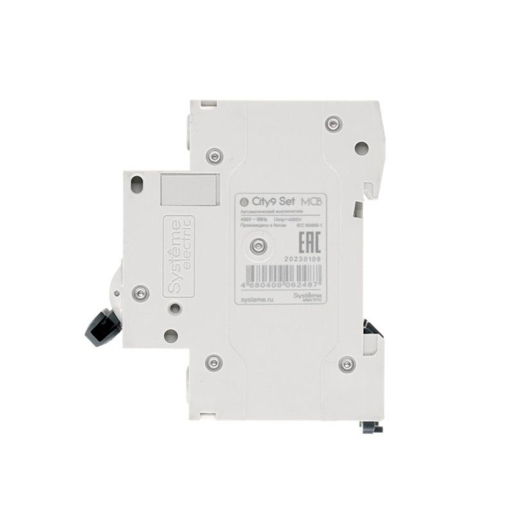 Выключатель автоматический модульный 3п C 40А 4.5кА City9 Set 400В SE C9F34340