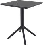 Стол пластиковый складной Siesta Contract Sky Folding Table 60, черный