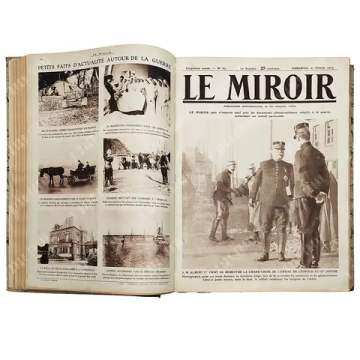 [Первая мировая война] Годовая подшивка журнала «Le Miroir».Октябрь 1914 г. — Декабрь 1915 г.