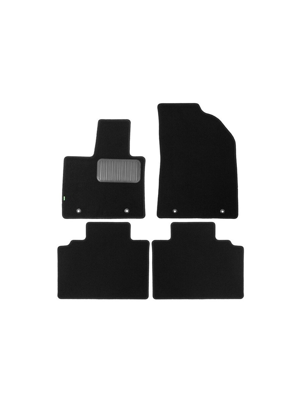 Коврики ворсовые для GEELY Galaxy EX5 2024 - н.в. Внедорожник 5 дв. - 4 шт. коврики текстильные в салон KLEVER02.AN0998.010KH