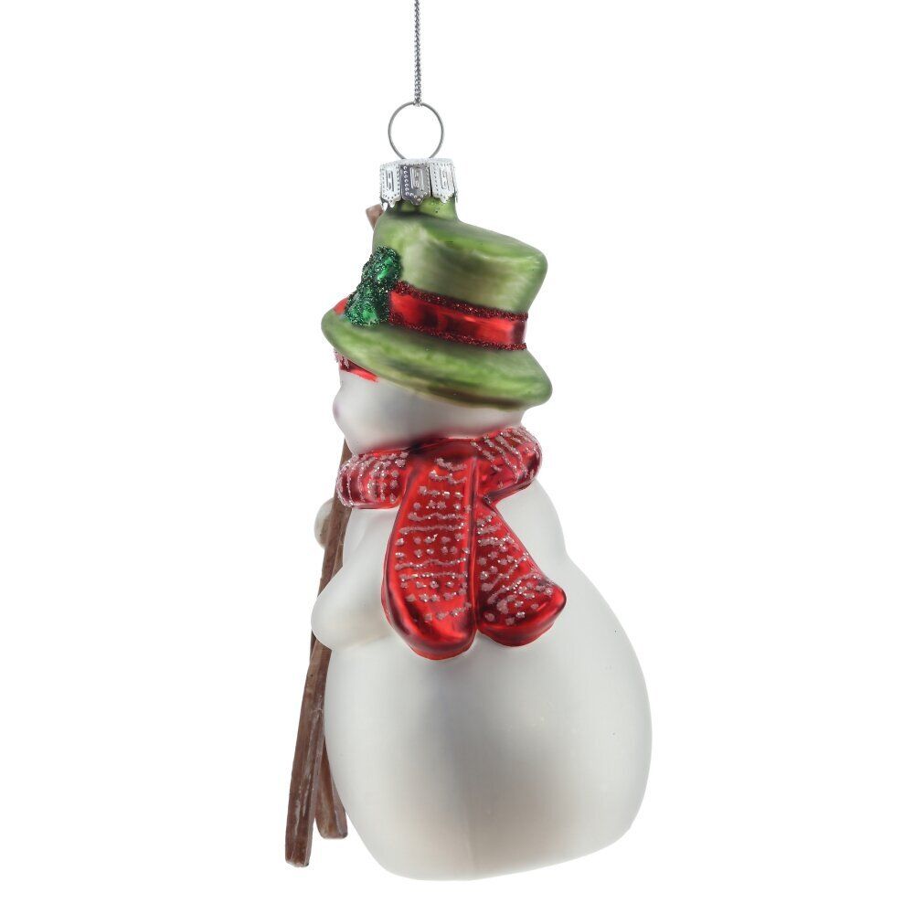 GAEM Украшение новогоднее "Снеговик", L6,5 W6,5 H14 см