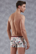 Мужские трусы-боксеры Doreanse Newspaper (Размер: L) (Цвет: белый)