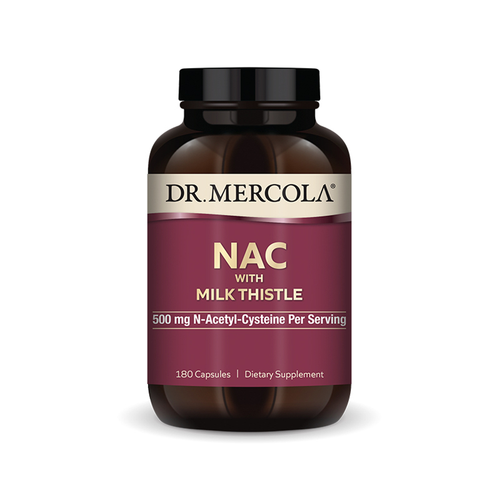 NAC with Milk Thistle 500 мг капсулы Dr.Mercola