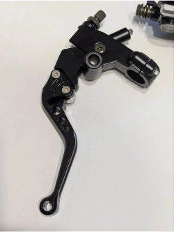 tt Ручки сцепления и тормоза 22 мм (легкий выжим) эндуро (черный)