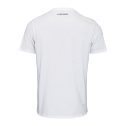 Мужское теннисное поло HEAD Club Colin T-Shirt Men - White
