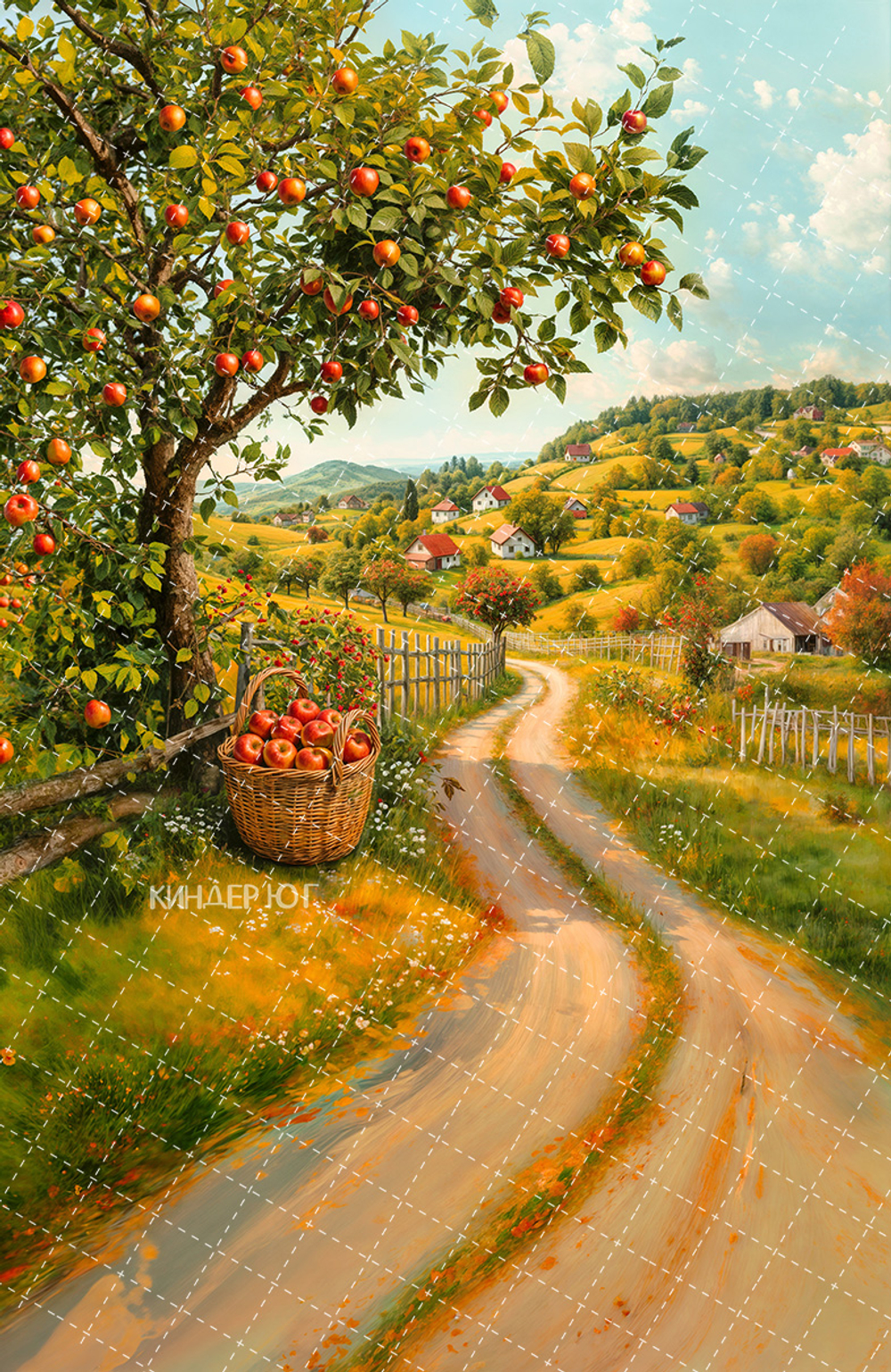 Фотофон "Яблоня" арт. ФФ906-71