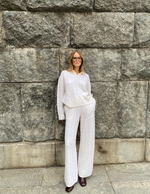 Костюм из кашемира и шерсти мериноса, Молочный