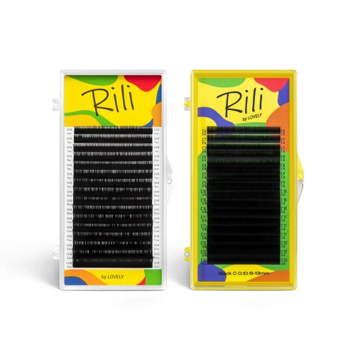 Ресницы черные RILI MIX 16 линий
