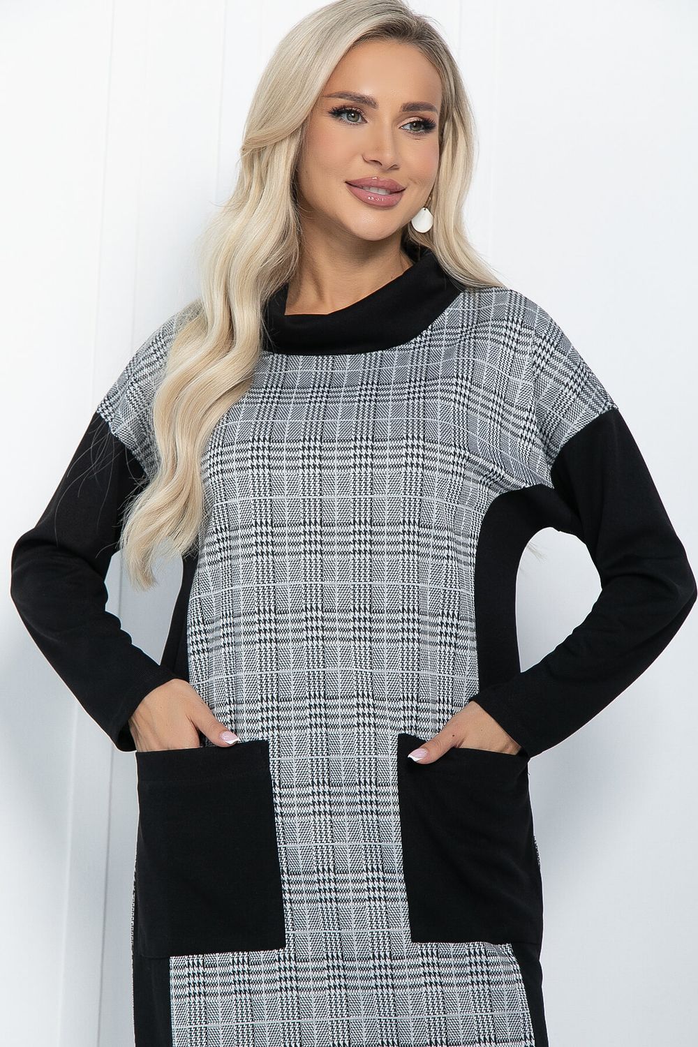 Платье Брэтта (светло-серое) П11355 LT Collection