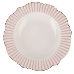 Набор тарелок 6 шт "Pink" d=27/21,5см/19см (фарфор) (подарочная упаковка)