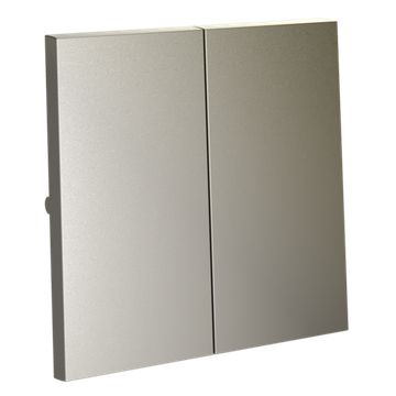 Клавиши для выключателя/переключателя двухклавишного, S70 (шелк)