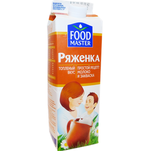РЯЖЕНКА 2.5% 1Л FOOD MASTER