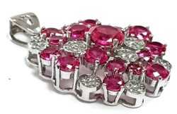 Подвеска "Эстерелла" из серебра 925 пробы