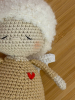 Ангел вязаный, Бежевый