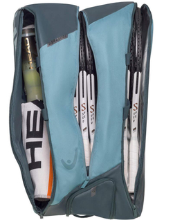 Сумка теннисная Head Pro Racquet Bag XL - cyan blue