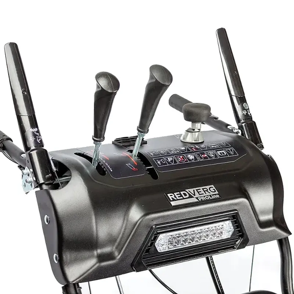 Redverg PROLine RD-SB71/1450BS-E бензиновый снегоуборщик 10 л.с. ковш 71 см, выброс 15 м, 6 вперед/2 назад