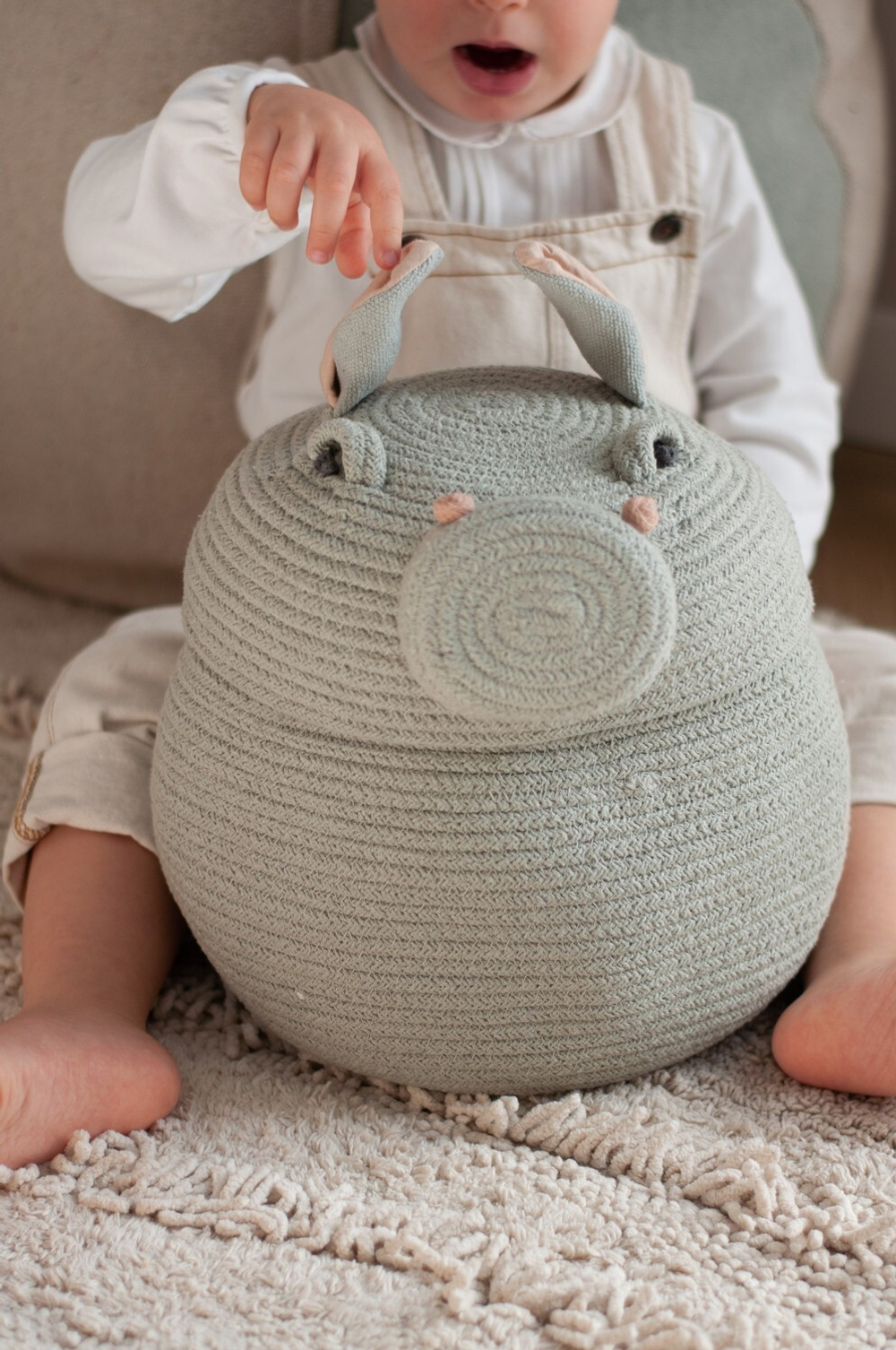 Корзина Lorena Canals Henry The Hippo (25 x 30Ø см)