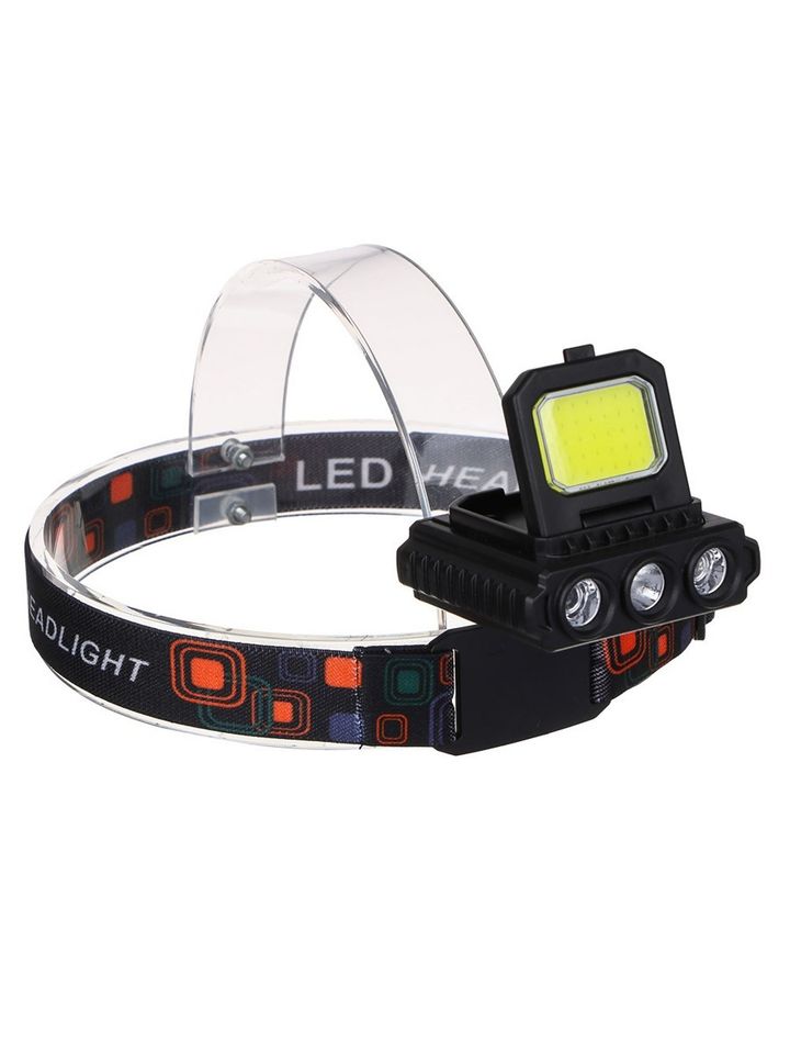 Фонарь ЕРМАК налобный сенсорный XPE+COB 4 режима (221-082)