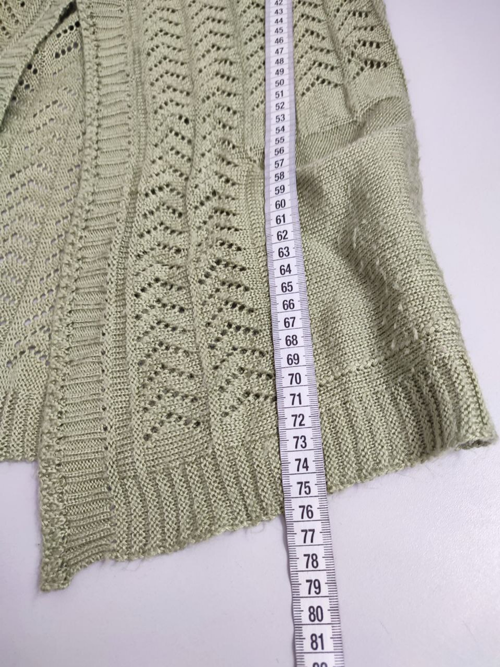 Кардиган с коротким рукавом 48 размер