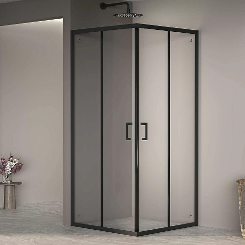 Душевой уголок RGW Passage PA-030B 100x100 350803000-14 стекло прозрачное/профиль черный