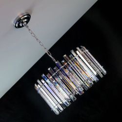 Citilux Ингвар CL334161 Люстра подвесная хрустальная Хром