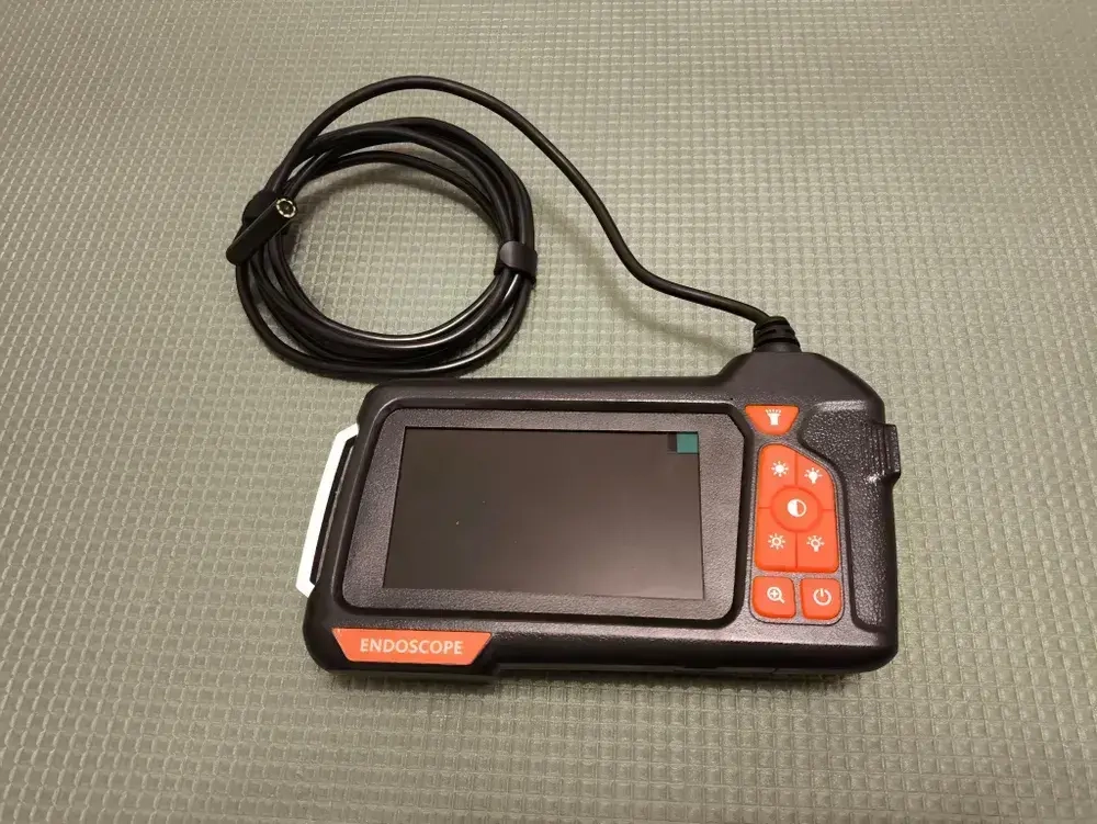 Цифровой, промышленный эндоскоп 1080p; гибкий; портативный; водонепроницаемая камера 8 мм; с подсветкой