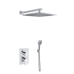 Встраиваемый смеситель для душа с изливом, тропическим и ручным душем BLAUTHERM 941512RPK300