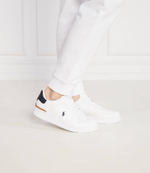 Кожаные кроссовки POLO RALPH LAUREN - белый(809891791)