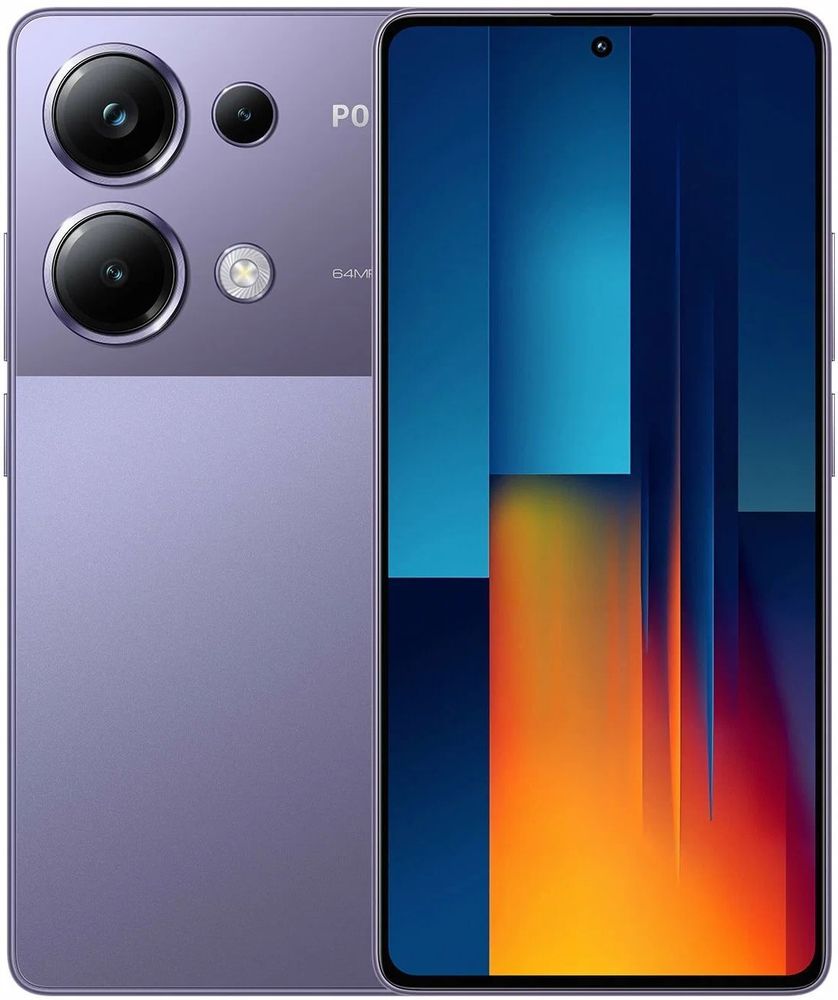 Смартфон Xiaomi POCO M6 Pro 8/256Gb Фиолетовый
