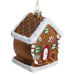 GAEM Украшение новогоднее "Домик" , L8 W6 H10,5 см