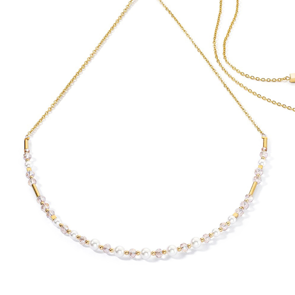 Колье Coeur de Lion Beige-Gold 4310/10-1016