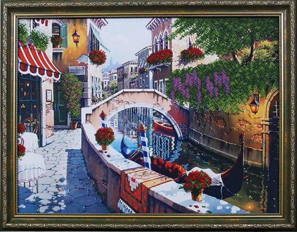 ренд: 	 Магия Канвы ¶ Техника: 	 Вышивка бисером ¶ Основа: 	 Канва с рисунком (фоном) ¶ Размер: 	 Ср