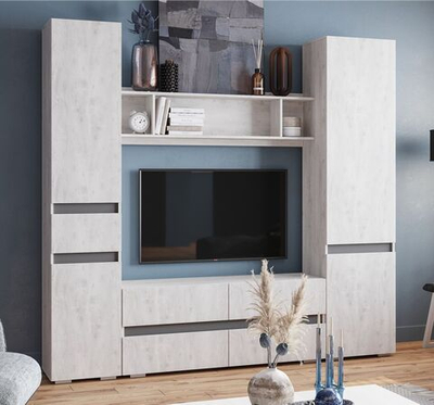 Гостиная МР бетон светлый