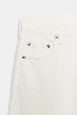 ZARA ДЖИНСЫ BAGGY СО СРЕДНЕЙ ПОСАДКОЙ — ZW COLLECTION, ЭКРЮ