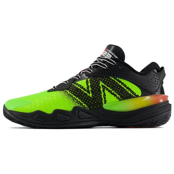 New Balance Hesi Low V2 Баскетбольные кроссовки Низкие Топ Желтые Черные Зеленые Унисекс