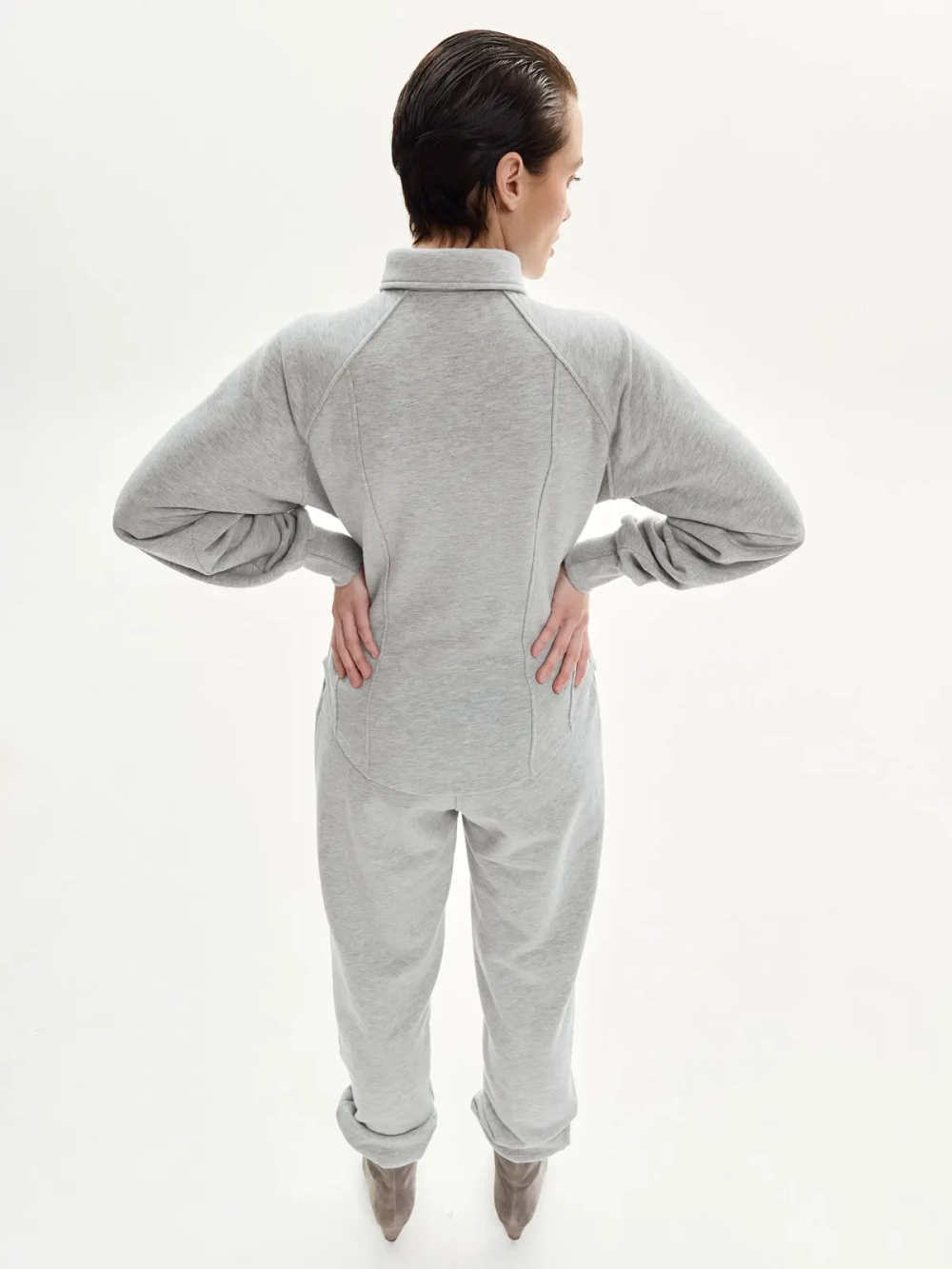 Олимпийка из футера DEW, серый